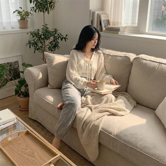 Lightweight Knit Cardigan lifestyle