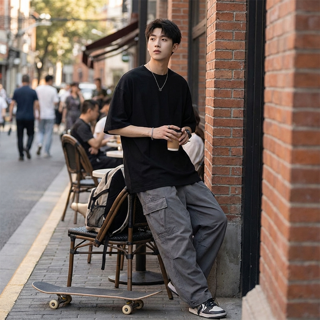 Men's Oversized T-Shirt lifestyle
